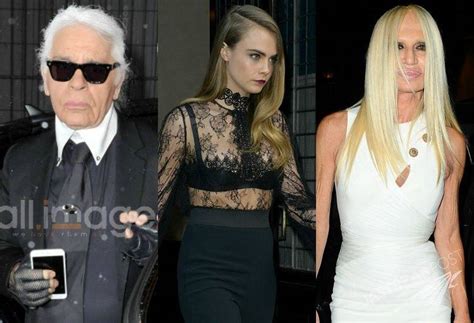 cara delevingne donatella versace